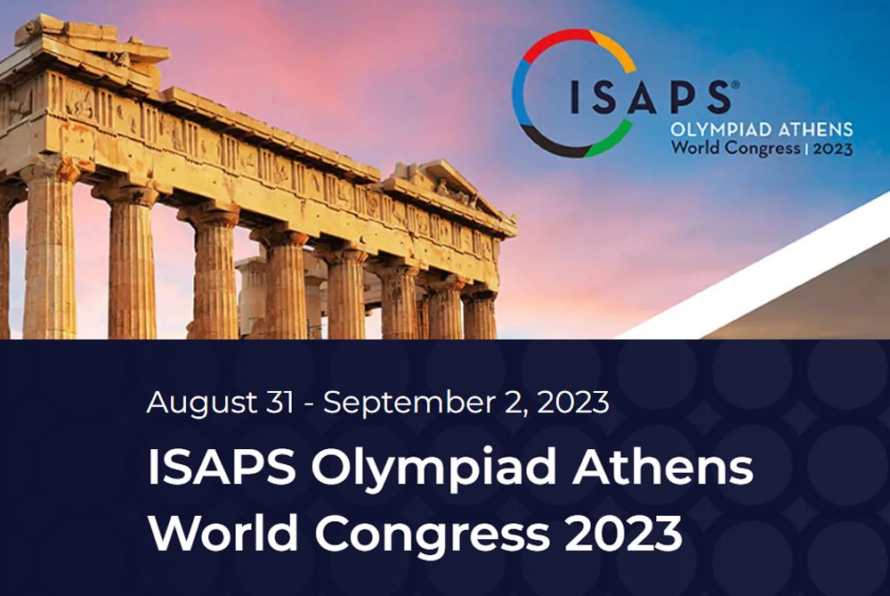 αισθητική χειρουργική: στατιστικά για το 2022 στο ISAPS Olympiad Athens World Congress 2022